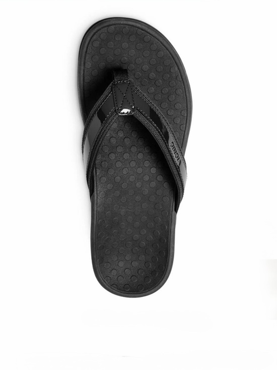 Vionic Shoes - Vionic Tide II Toe-Post Sandal in Black US 9